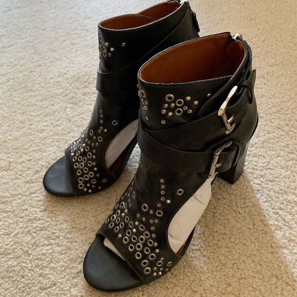 Rebecca Minkoff Studded open toe bootie 7.5 - Picture 9 of 9